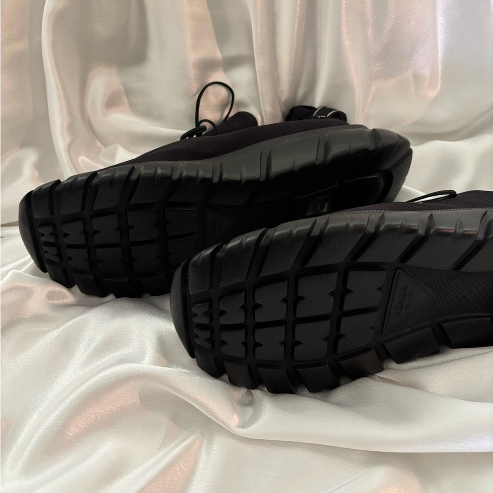 Prada Black Sneakers BRAND NEW Men's US10 - Picture 5 of 5